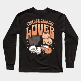 Professional Cat Lover Long Sleeve T-Shirt